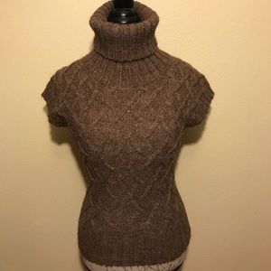 French Connection Turtleneck Sweater Vest - Sz Med